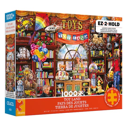 Assorted EZ Hold™ 1,000 Piece Puzzle Michaels - Main Image